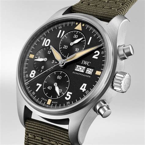 iwc spitfire chronograph movement|iwc pilot chronograph spitfire.